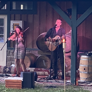Jay Nash at Clayton, NY in Grindstone Island Winery 2023