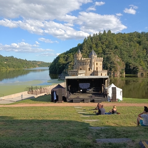 Oldelaf at Saint-Priest-la-Roche, France in Château de la Roche 2023
