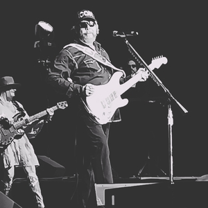 Hank Williams Jr performing live on stage in 2025