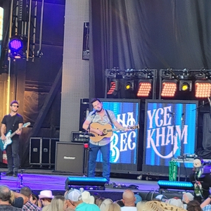Chayce Beckham at Wheatland, CA in Toyota Amphitheatre 2023