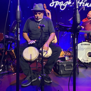 Poncho Sanchez at Seal Beach, CA in Spaghettini 2023