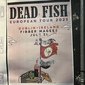 Dead Fish at Dublin, Ireland in Fibber Magees 2023