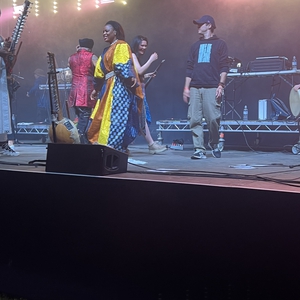 Afro Celt Sound System at Wickham, United Kingdom in Wickham Station 2023