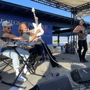 Kyle Rising at Huntington Beach, CA in Huntington Beach Pier 2023