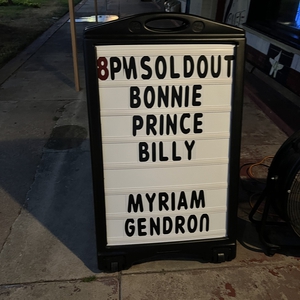 Bonnie Prince Billy at Galveston, TX in Old Quarter Acoustic Cafe 2023