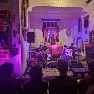 Eleni Drake at North London, United Kingdom in St Pancras Old Church 2023