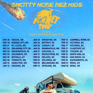 Snotty Nose Rez Kids Tickets, Tour Dates and Concerts