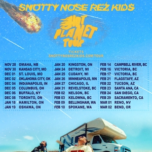 Snotty Nose Rez Kids Tickets, Tour Dates and Concerts