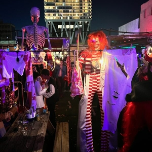 Alison Clancy at Brooklyn, NY in Nightmare After Hours Supper Club and Haunted House 2023