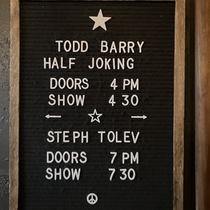 Todd Barry at Brooklyn, NY in The Bell House 2023