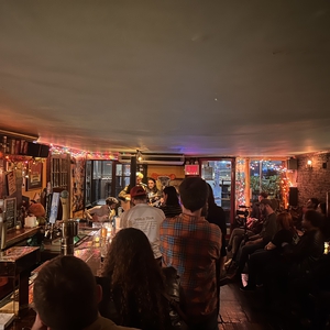 Dustin Lowman at New York City, NY in The Scratcher 2023