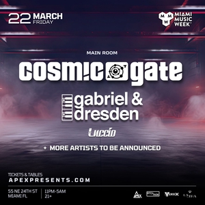 Cosmic Gate Tickets, Tour Dates and Concerts