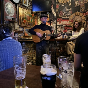 Josh Okeefe at Cork, Ireland in An Bodhrán 2024
