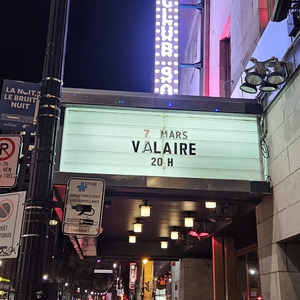 Valaire at Montréal, QC in Club Soda 2024