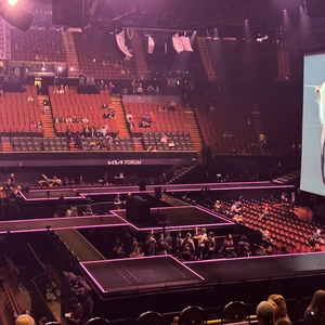 Madonna at Inglewood, CA in Kia Forum 2024