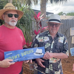 Brent Burns at Indialantic, FL in Mango Republic 2024