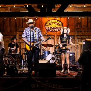 The Lowdown Drifters at Fredericksburg, TX in Luckenbach Texas 2024