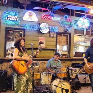 Dawn and Hawkes at New Braunfels, TX in Gruene Hall 2024