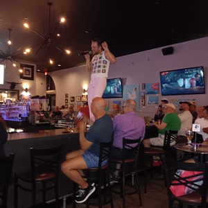 Tom Goss at Cathedral City, CA in The Roost Lounge 2024