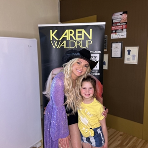 Karen Waldrup at Volga, IA in Volga City Opera House 2024