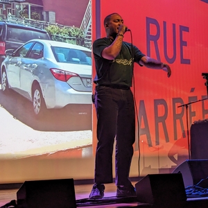 Cadence Weapon at Toronto, ON in TD Music Hall 2024