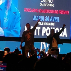 M. Pokora at Chaudfontaine, Belgium in Grand Casino Chaudfontaine-Liège 2024