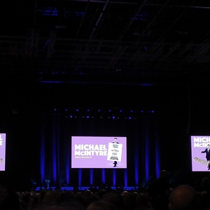 Michael Mcintyre at Birmingham, United Kingdom in Utilita Arena Birmingham 2024