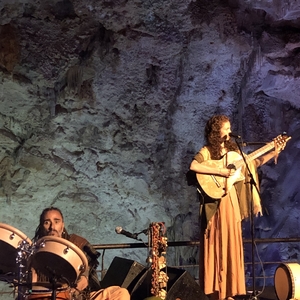 Ajeet at Alicante, Spain in Canelobre Caves 2024