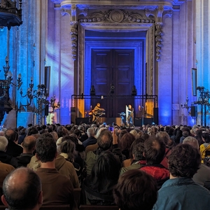 Alan Stivell at Paris, France in EGLISE SAINT EUSTACHE 2024