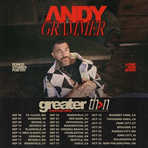 Andy Grammer Verona Tickets, Turning Stone Resort Casino Sep 14, 2024 | Bandsintown