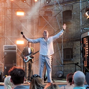 Baxter Dury at Vilnius, Lithuania in Lukiškių kalėjimas 2.0 2024