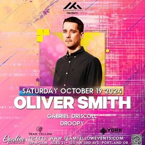 Oliver Smith Tickets, Tour Dates and Concerts