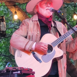 Michael Martin Murphey at Red River, NM in Rocking 3M Chuckwagon Shows 2024