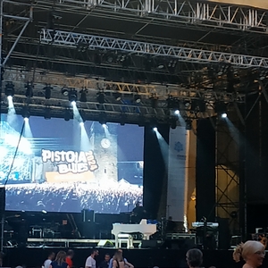 Antonello Venditti at Pistoia, Italy in Piazza del Duomo 2024