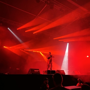 Ghetts at Brussels, Belgium in L'atomium 2024
