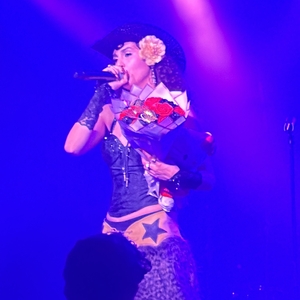 Estevie at Los Angeles, CA in The Paramount 2024