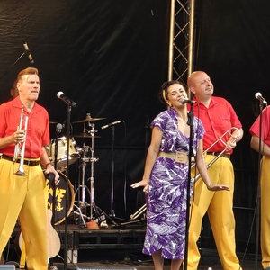 The Jive Aces at East Grinstead, United Kingdom in Saint Hill Manor 2024