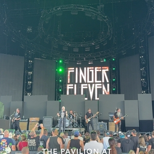 Finger Eleven at Burgettstown, PA in The Pavilion at Star Lake 2024