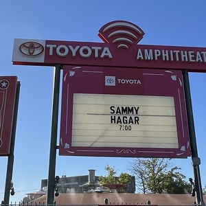 Sammy Hagar (The Red Rocker) at Wheatland, CA in Toyota Ampitheater 2024
