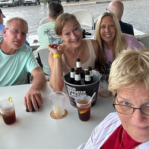 The Amish Outlaws at Port Penn, DE in Gus's Crab Shack 2024