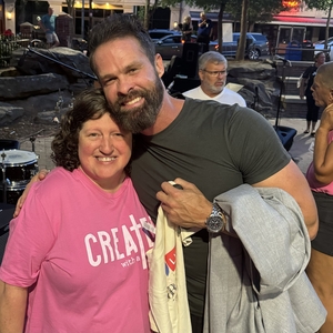 Adam Crabb at Asheville, NC in Pritchard Park 2024