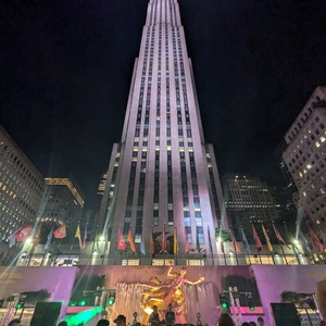 The Knocks at New York City, NY in Rockefeller Center 2024