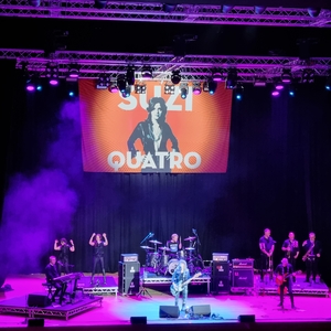Suzi Quatro at Wolverhampton, United Kingdom in The Civic at The Halls Wolverhampton 2024