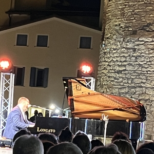 Raphael Gualazzi at Caorle, Italy in Street Piano Festival 2024