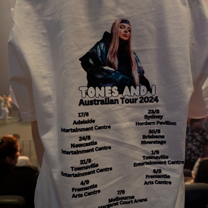 Tones And I at Townsville, Australia in Townsville Entertainment & Convention Centre 2024