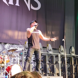All That Remains at Raleigh, NC in Coastal Credit Union Music Park At Walnut Creek 2024