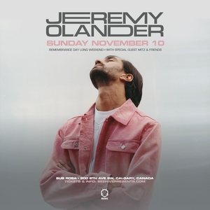 Jeremy Olander Tickets, Tour Dates and Concerts