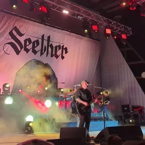 Seether at Lubbock, TX in Lone Star Amphitheater 2024