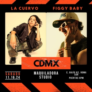 Figgy Baby Ciudad de México Tickets, Maquiladora Studio Nov 16, 2024 ...