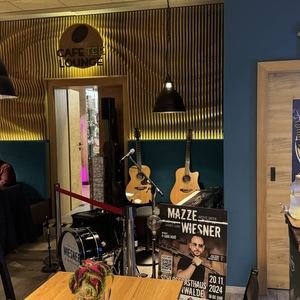 Mazze Wiesner at Chemnitz, Germany in Café & Tee Contor / Café & Tee Lounge 2024